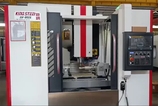Centre d'usinage vertical CNC LV-855 Syntec (fraiseuse verticale)